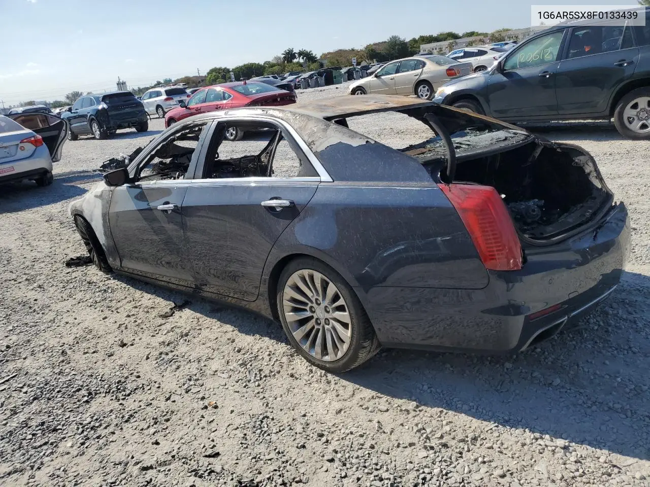 2015 Cadillac Cts Luxury Collection VIN: 1G6AR5SX8F0133439 Lot: 53654485