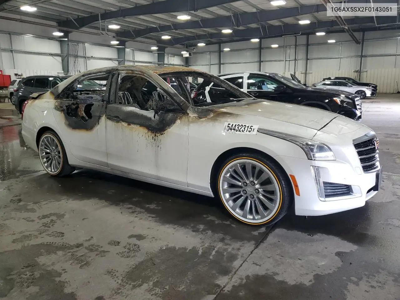 2015 Cadillac Cts Luxury Collection VIN: 1G6AX5SX2F0143051 Lot: 54432315