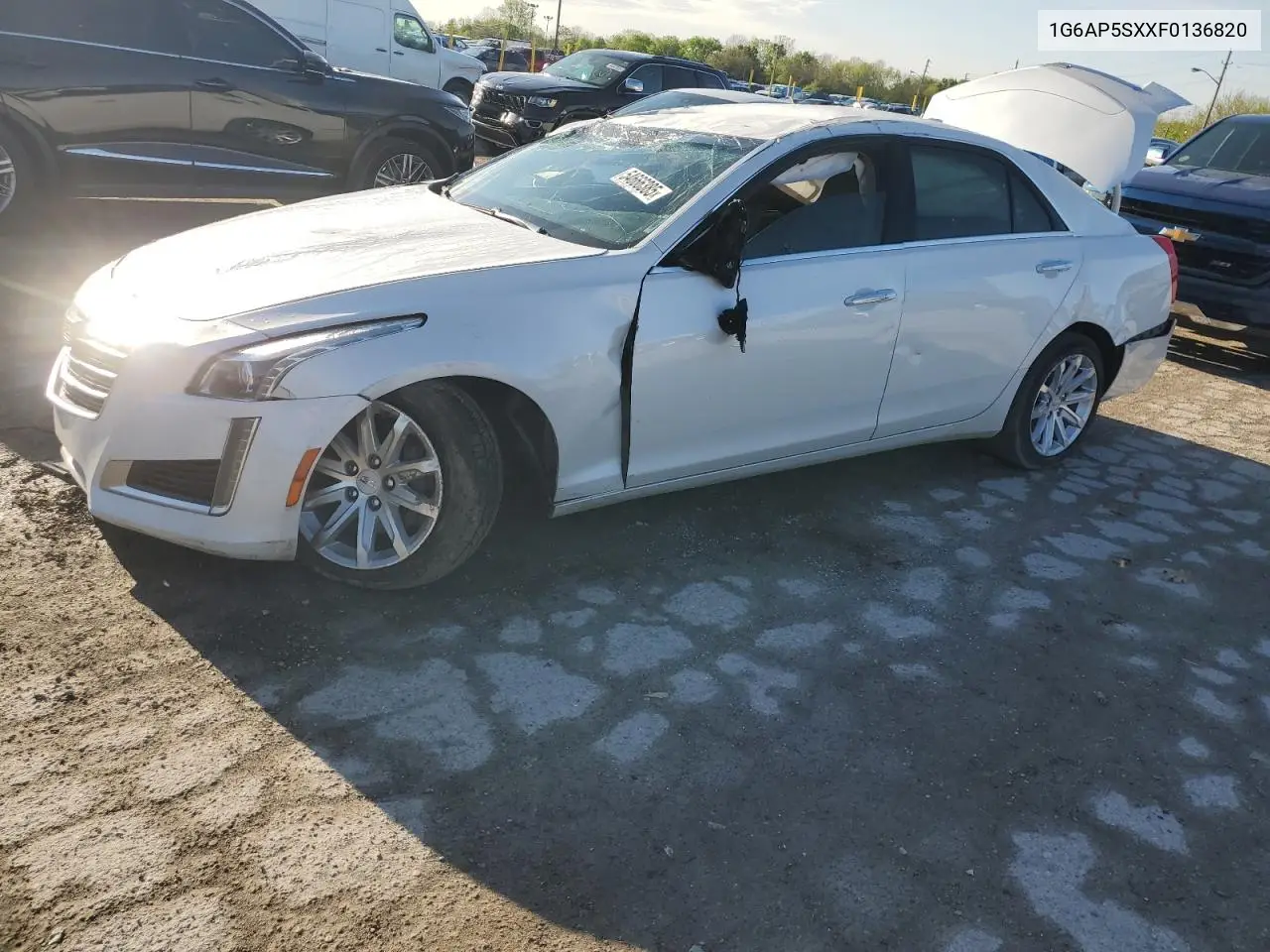 2015 Cadillac Cts VIN: 1G6AP5SXXF0136820 Lot: 54666385