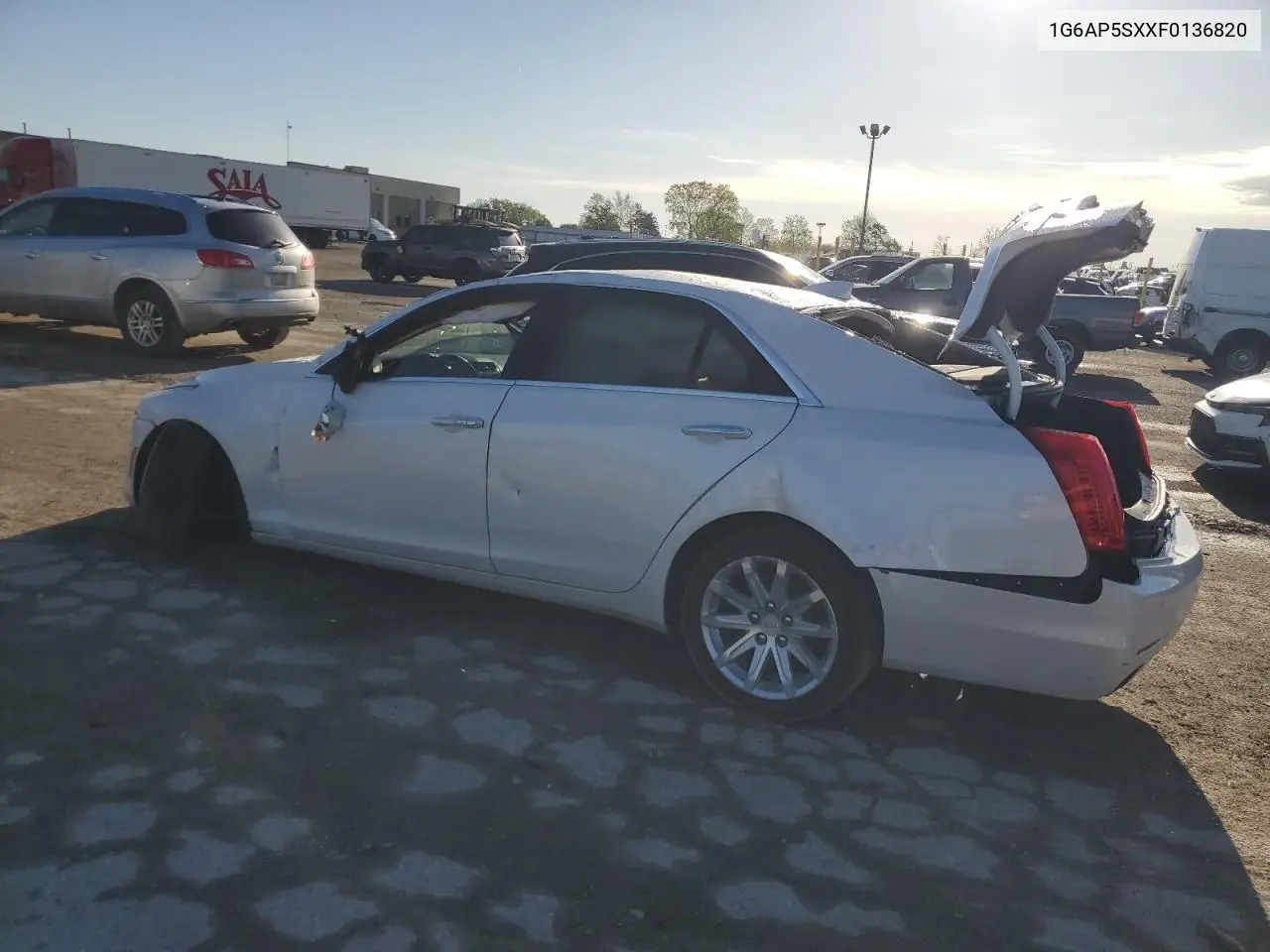 2015 Cadillac Cts VIN: 1G6AP5SXXF0136820 Lot: 54666385