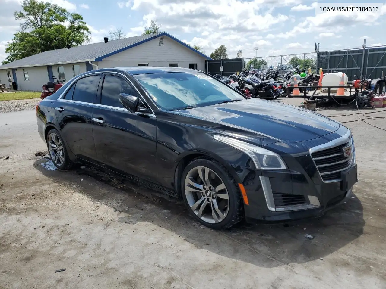 2015 Cadillac Cts Vsport VIN: 1G6AU5S87F0104313 Lot: 54977995