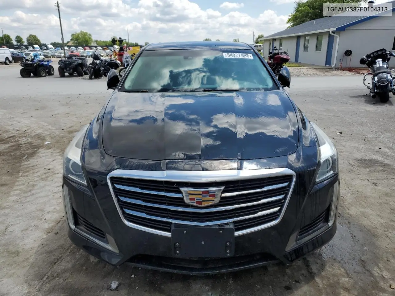 2015 Cadillac Cts Vsport VIN: 1G6AU5S87F0104313 Lot: 54977995