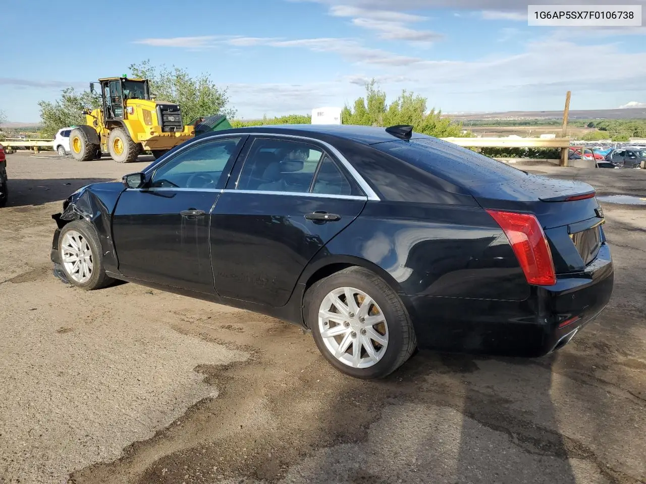 2015 Cadillac Cts VIN: 1G6AP5SX7F0106738 Lot: 55088635