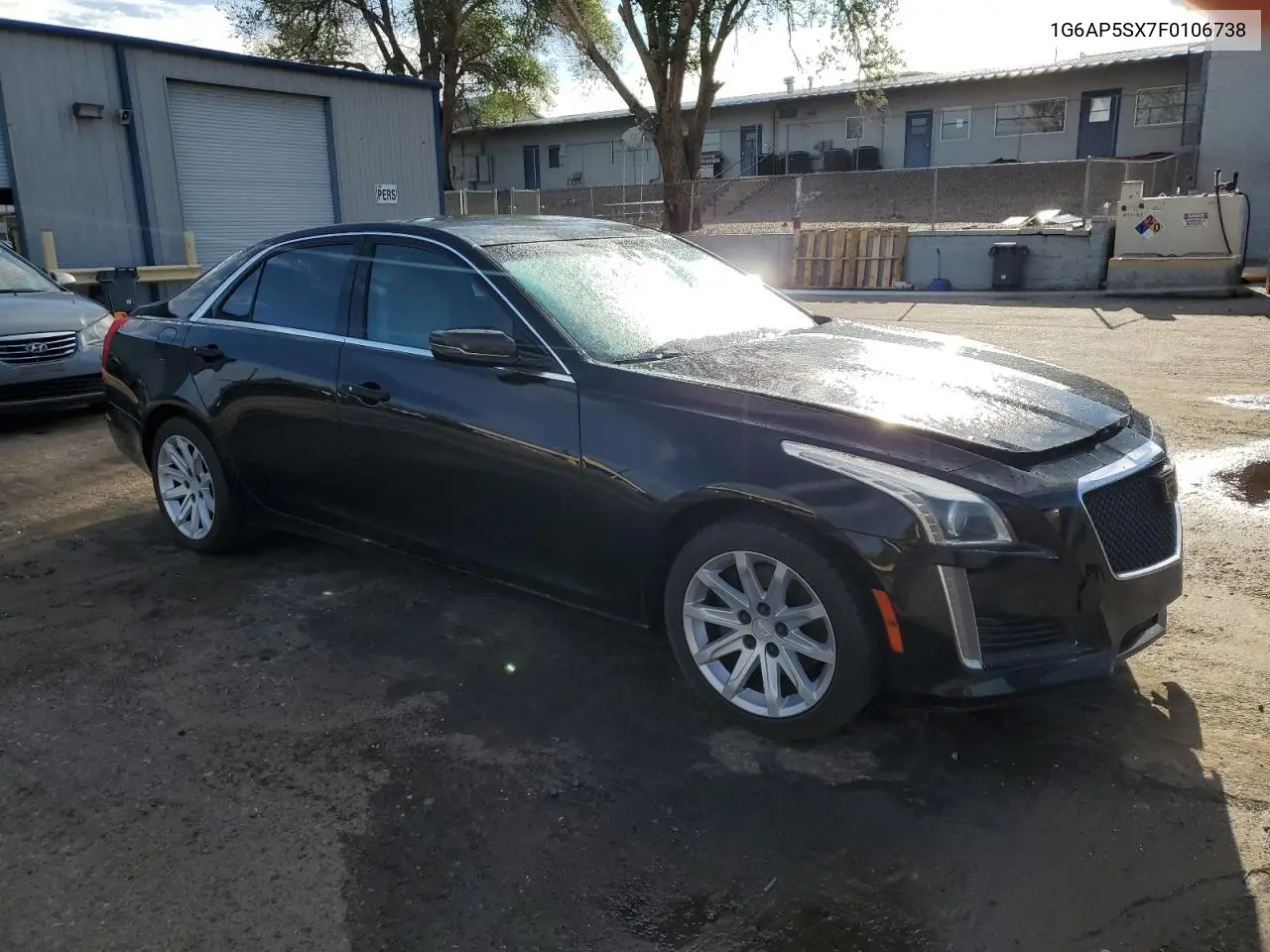 2015 Cadillac Cts VIN: 1G6AP5SX7F0106738 Lot: 55088635