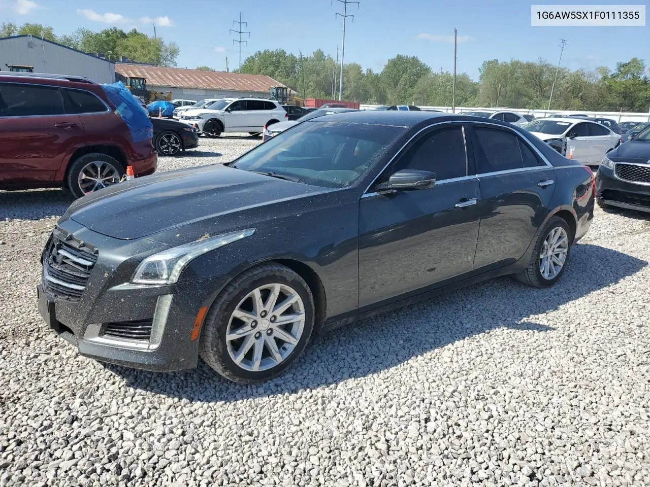 2015 Cadillac Cts VIN: 1G6AW5SX1F0111355 Lot: 55917915