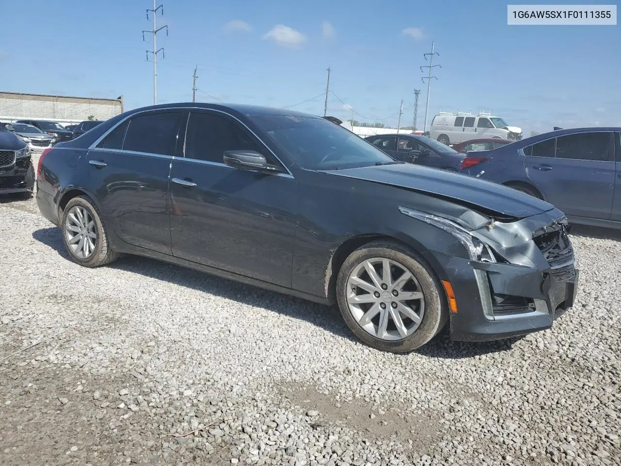 2015 Cadillac Cts VIN: 1G6AW5SX1F0111355 Lot: 55917915
