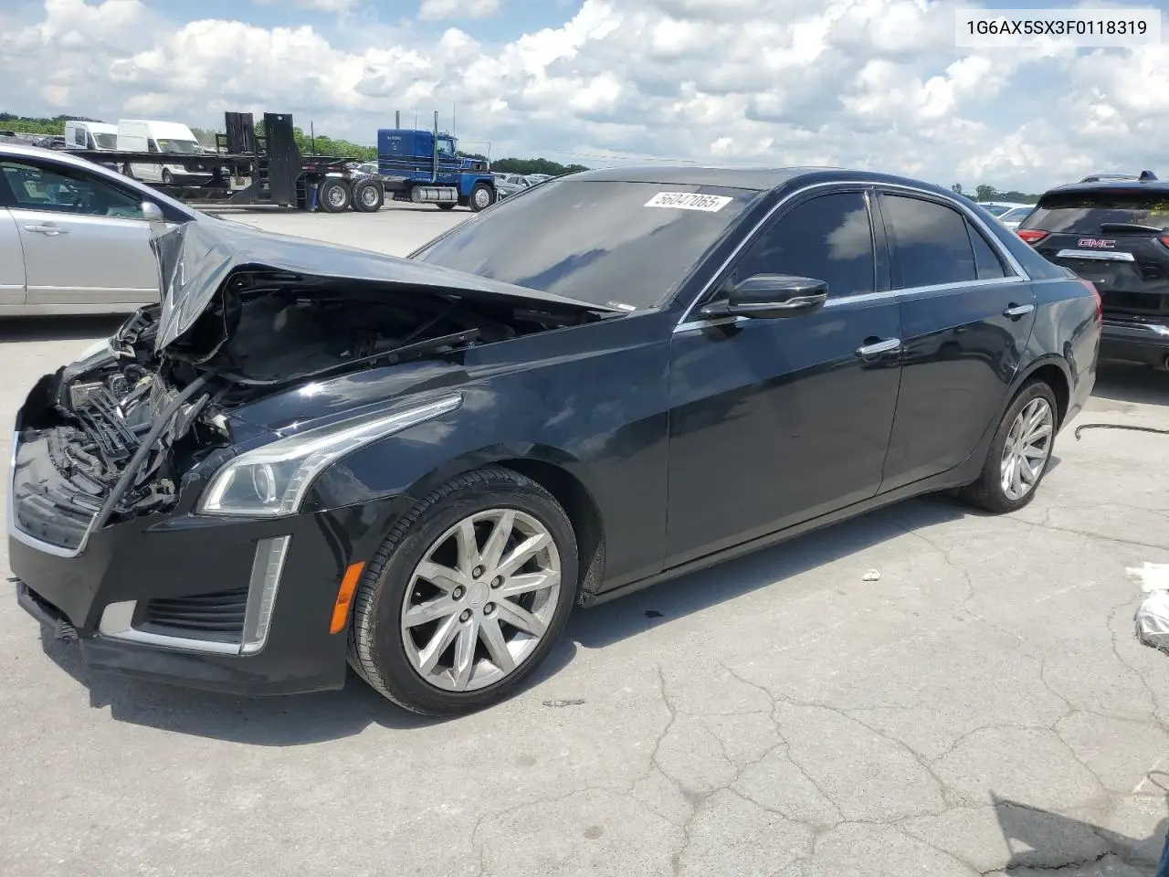 2015 Cadillac Cts Luxury Collection VIN: 1G6AX5SX3F0118319 Lot: 56047065