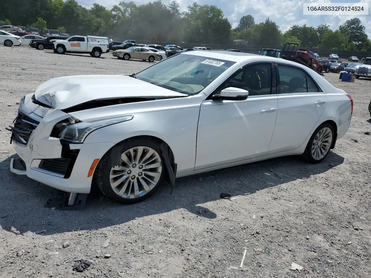 2015 Cadillac Cts Luxury Collection VIN: 1G6AR5S32F0124524 Lot: 61402765
