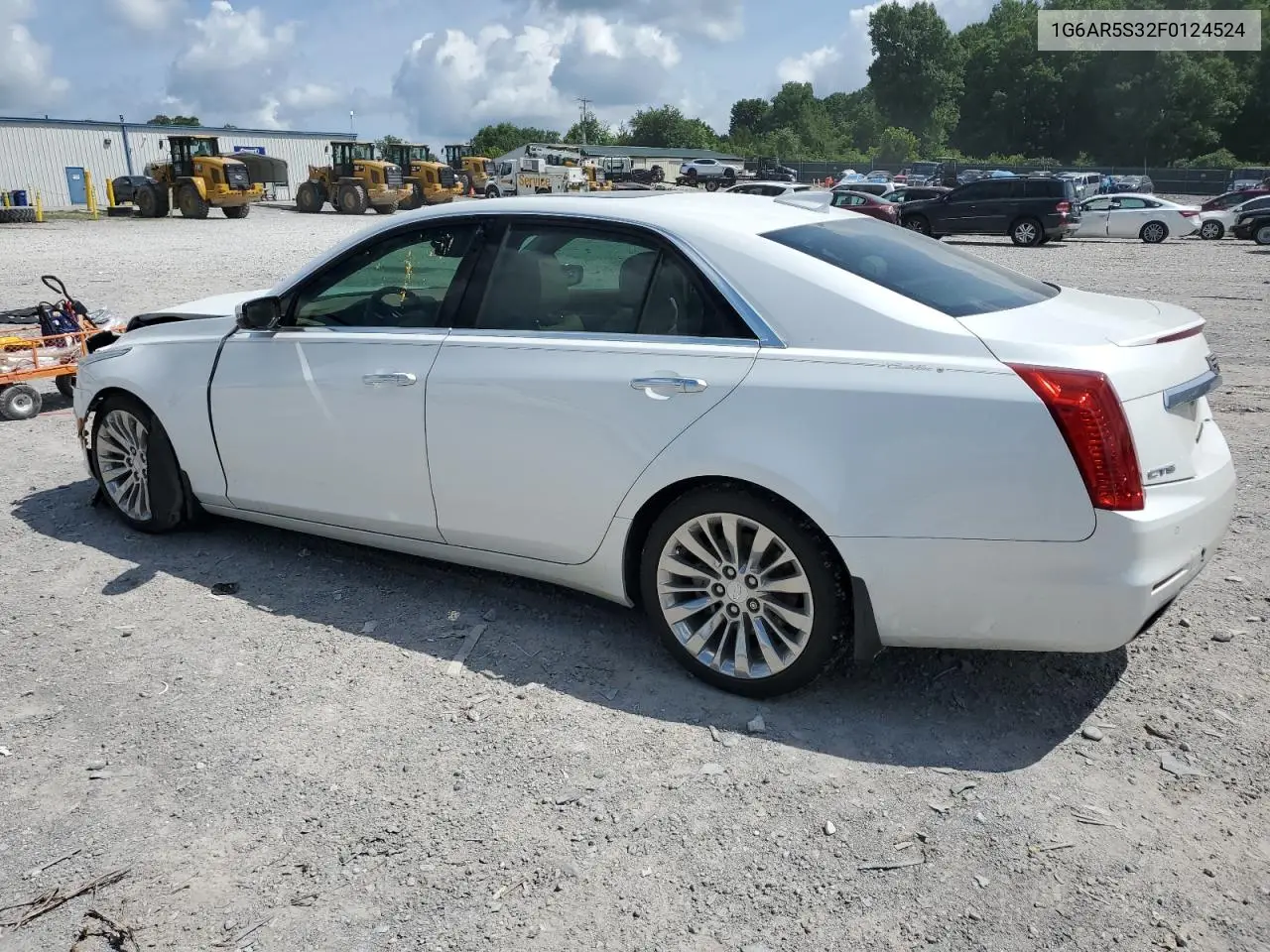 2015 Cadillac Cts Luxury Collection VIN: 1G6AR5S32F0124524 Lot: 61402765