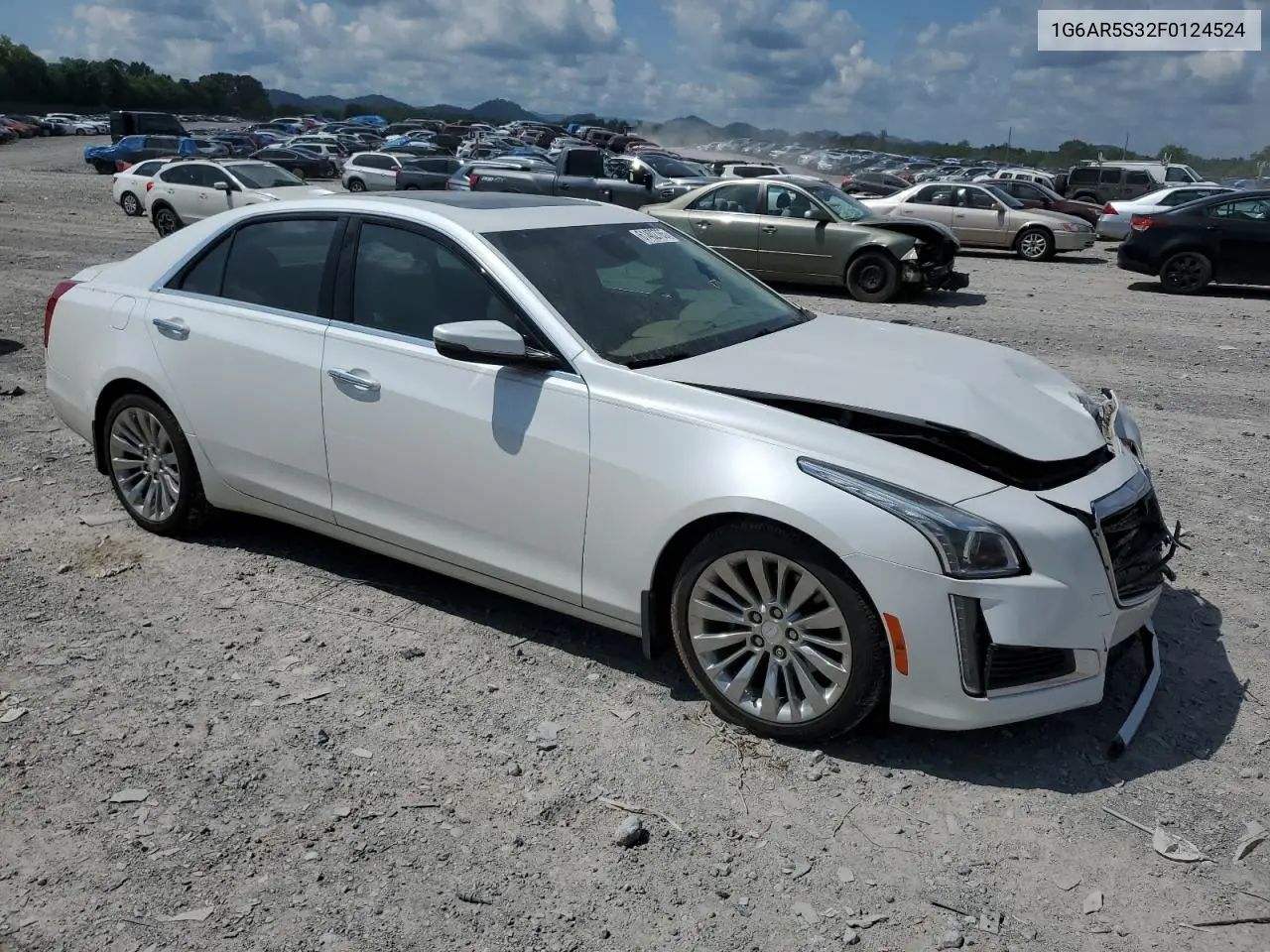 2015 Cadillac Cts Luxury Collection VIN: 1G6AR5S32F0124524 Lot: 61402765