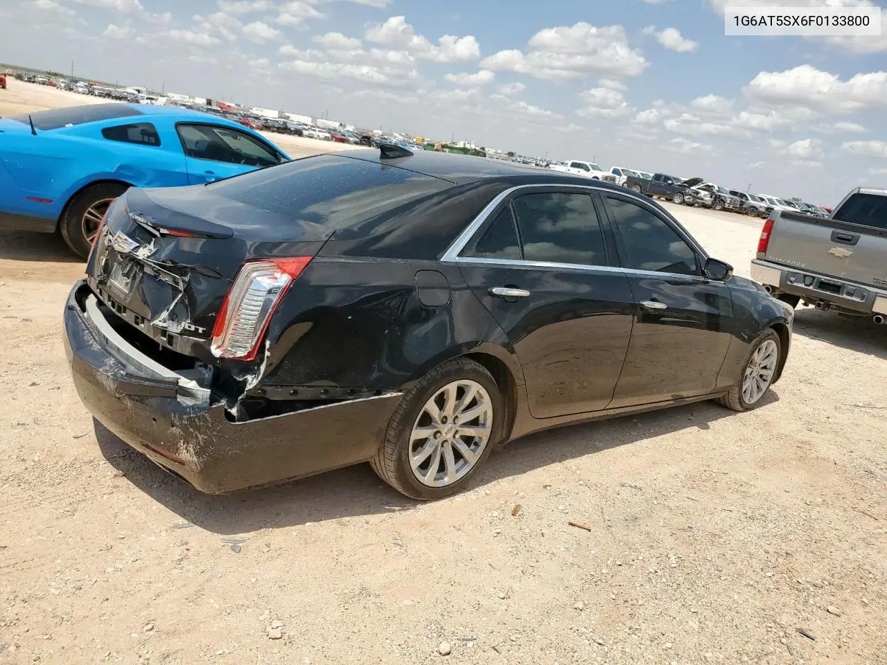 2015 Cadillac Cts Premium Collection VIN: 1G6AT5SX6F0133800 Lot: 61639475