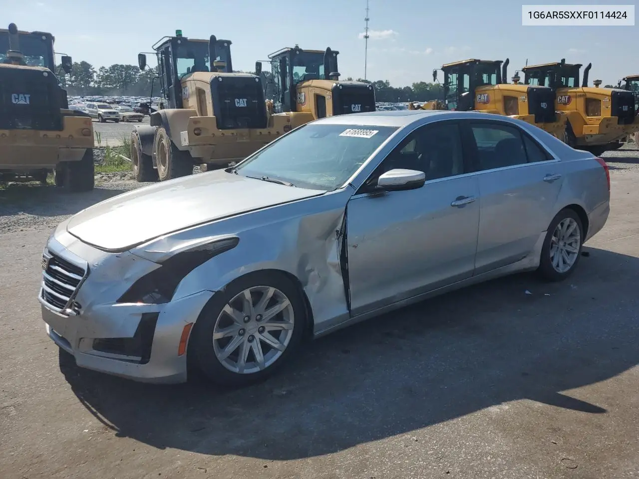2015 Cadillac Cts Luxury Collection VIN: 1G6AR5SXXF0114424 Lot: 61688995