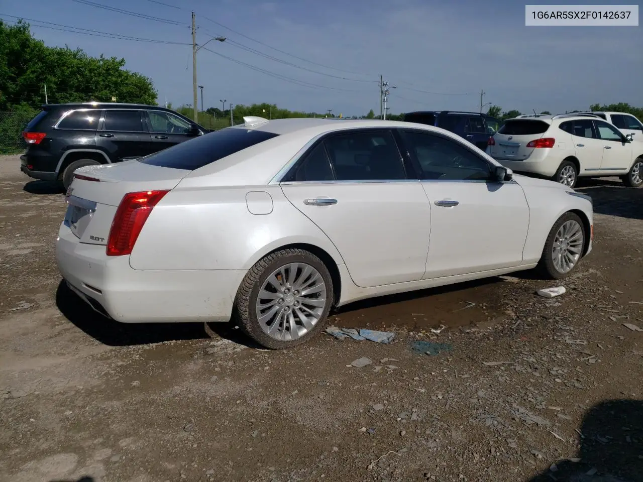 2015 Cadillac Cts Luxury Collection VIN: 1G6AR5SX2F0142637 Lot: 61749255
