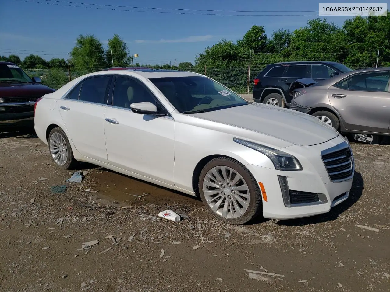 2015 Cadillac Cts Luxury Collection VIN: 1G6AR5SX2F0142637 Lot: 61749255