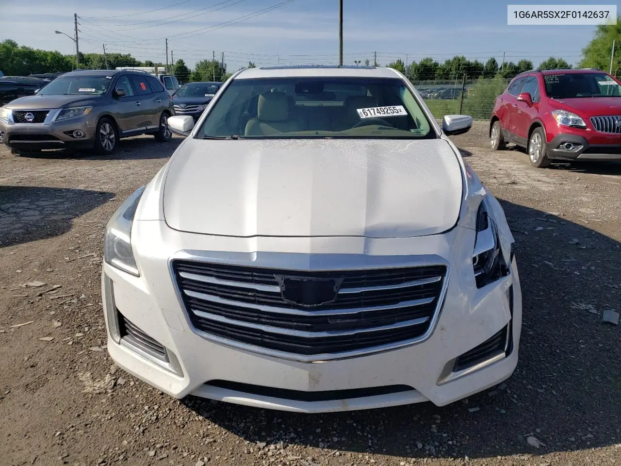 2015 Cadillac Cts Luxury Collection VIN: 1G6AR5SX2F0142637 Lot: 61749255