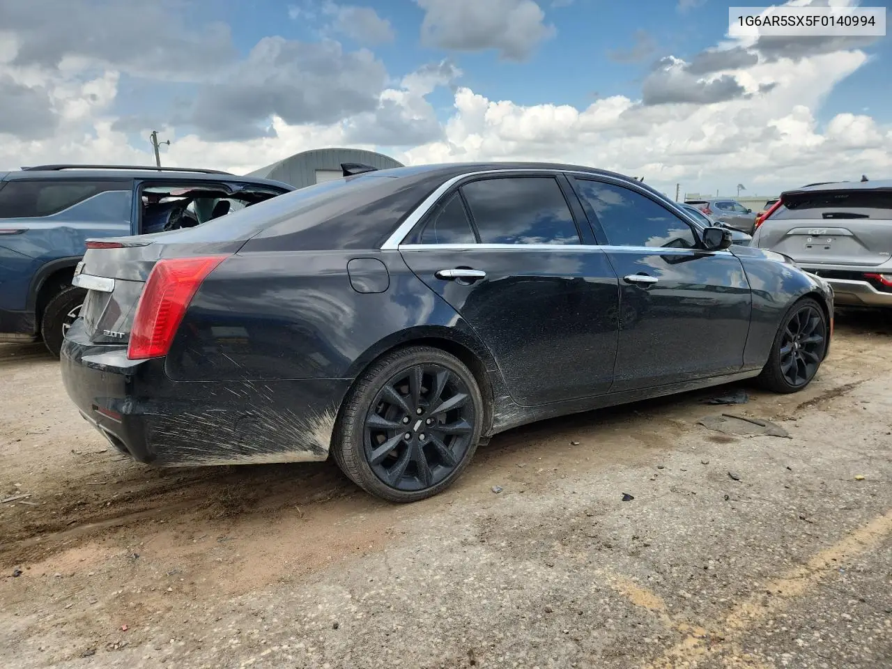2015 Cadillac Cts Luxury Collection VIN: 1G6AR5SX5F0140994 Lot: 61932425