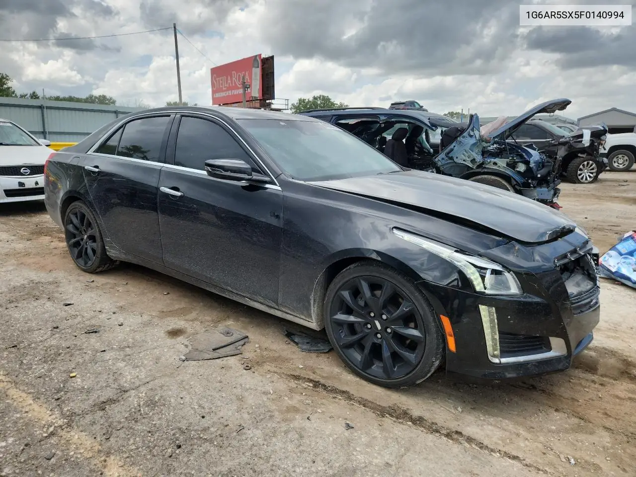 2015 Cadillac Cts Luxury Collection VIN: 1G6AR5SX5F0140994 Lot: 61932425