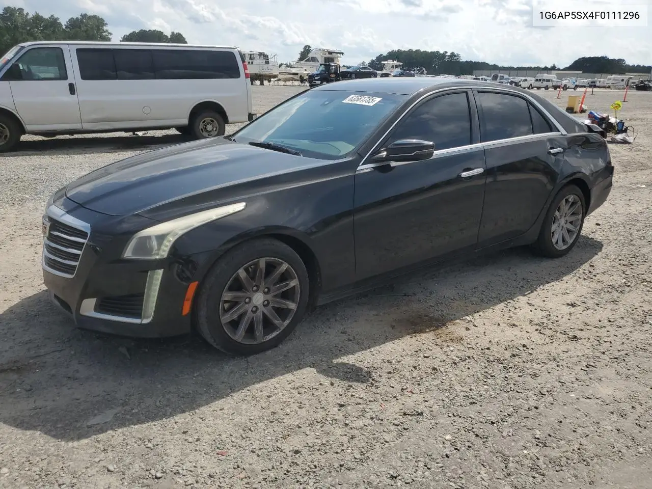 2015 Cadillac Cts VIN: 1G6AP5SX4F0111296 Lot: 63581785