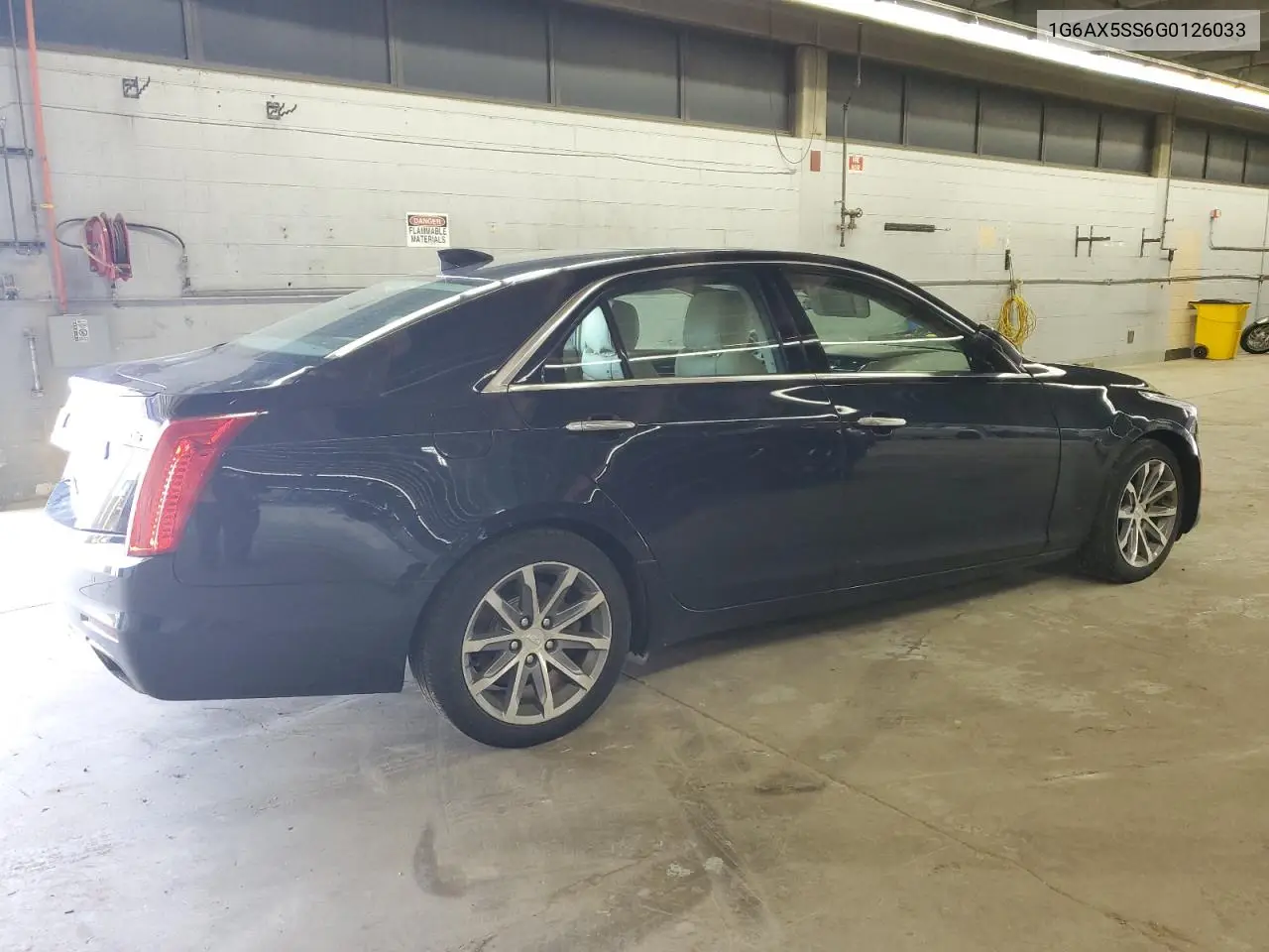 2016 Cadillac Cts Luxury Collection VIN: 1G6AX5SS6G0126033 Lot: 55636615