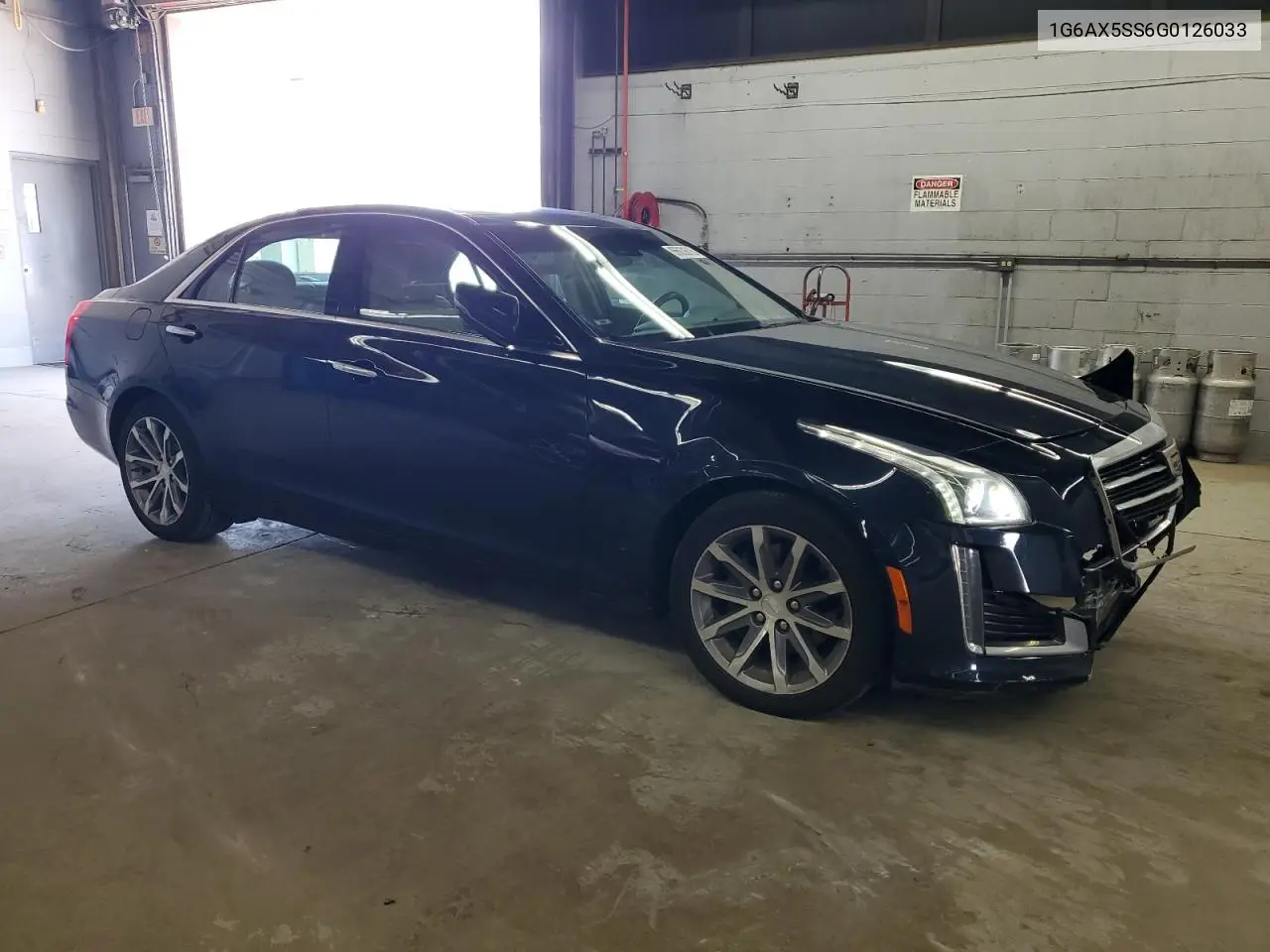 2016 Cadillac Cts Luxury Collection VIN: 1G6AX5SS6G0126033 Lot: 55636615