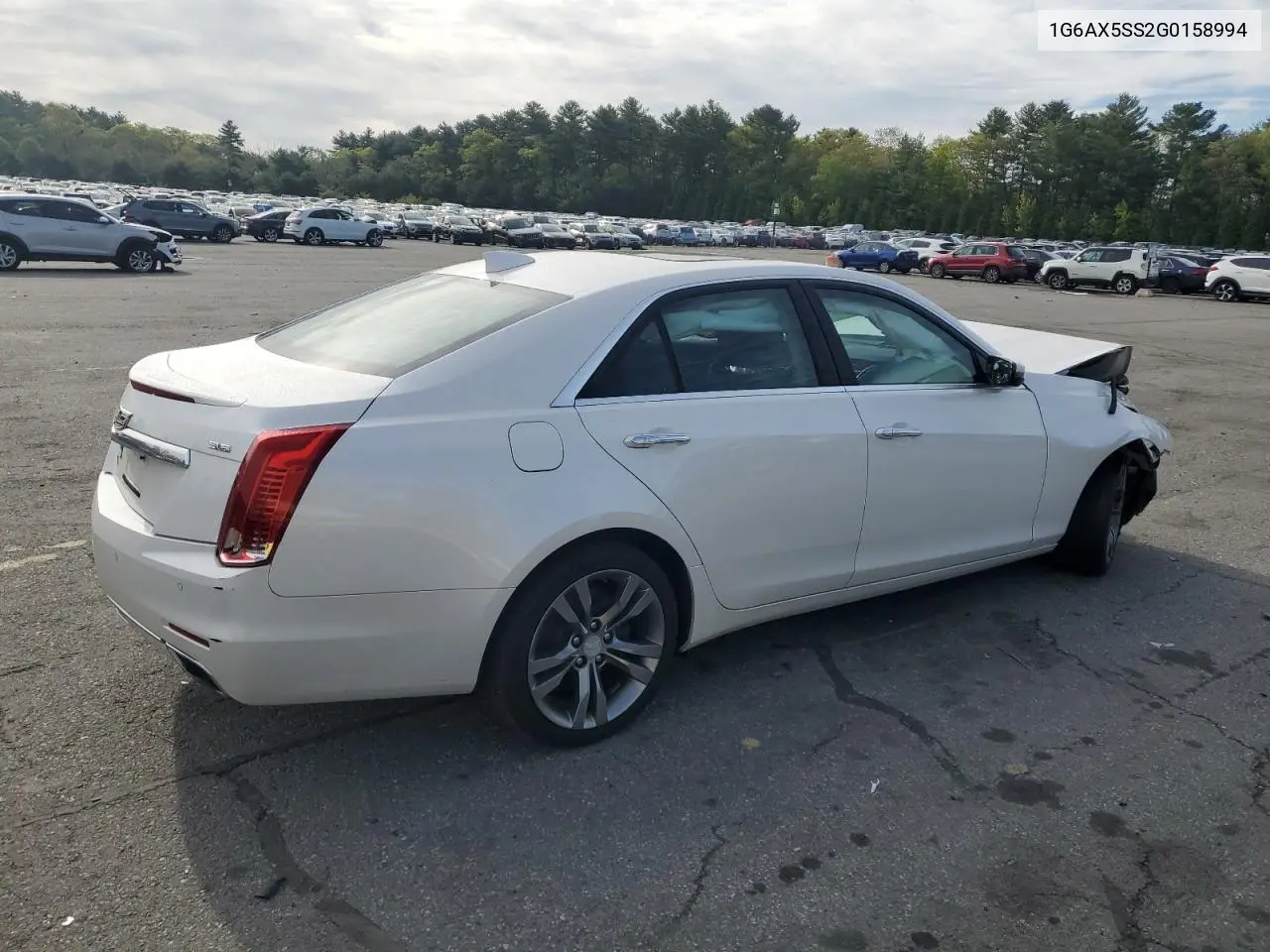 2016 Cadillac Cts Luxury Collection VIN: 1G6AX5SS2G0158994 Lot: 55741425