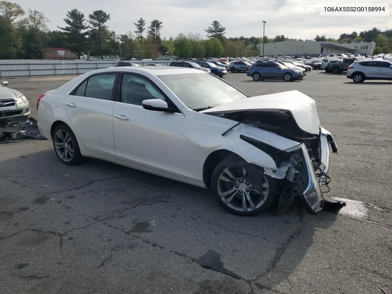 2016 Cadillac Cts Luxury Collection VIN: 1G6AX5SS2G0158994 Lot: 55741425