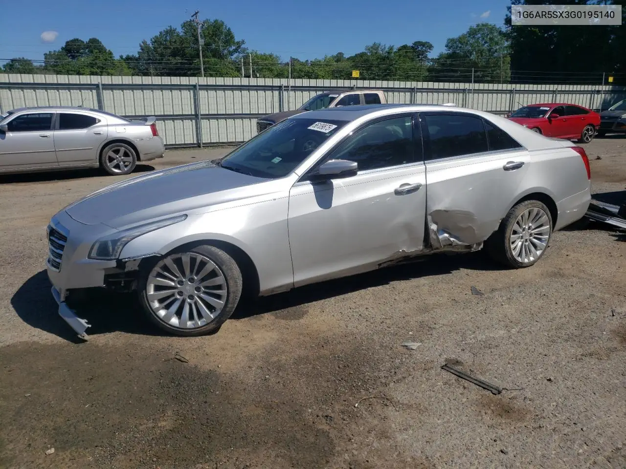 2016 Cadillac Cts Luxury Collection VIN: 1G6AR5SX3G0195140 Lot: 56109875