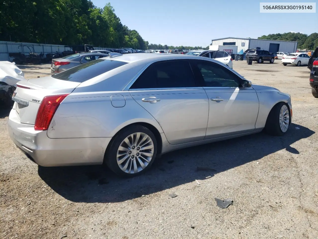 2016 Cadillac Cts Luxury Collection VIN: 1G6AR5SX3G0195140 Lot: 56109875