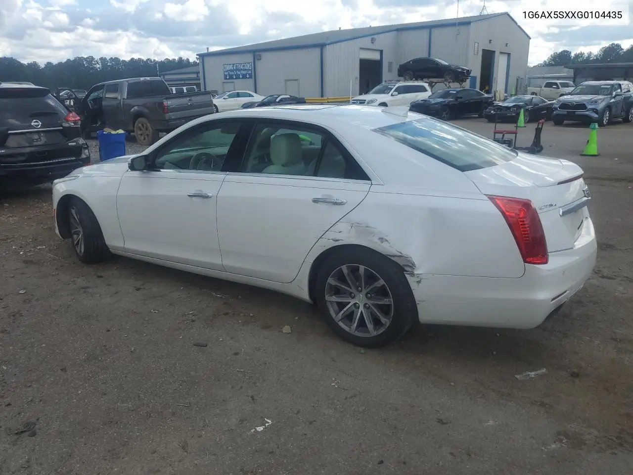 2016 Cadillac Cts Luxury Collection VIN: 1G6AX5SXXG0104435 Lot: 56112465