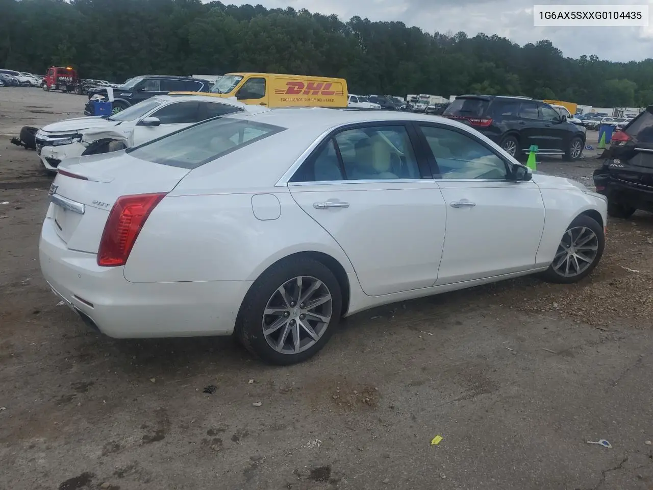 2016 Cadillac Cts Luxury Collection VIN: 1G6AX5SXXG0104435 Lot: 56112465