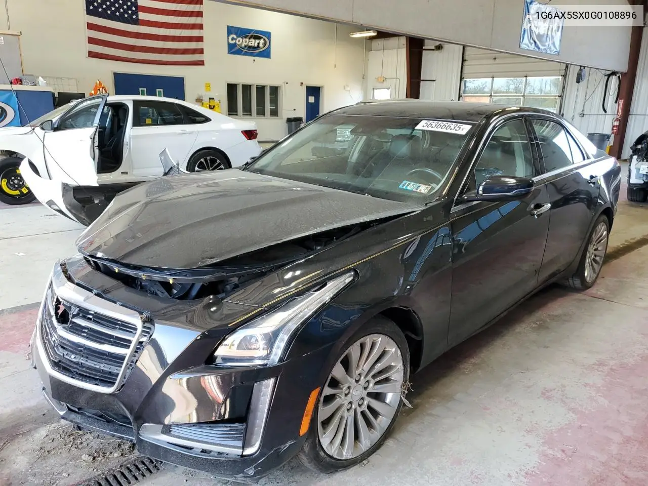 2016 Cadillac Cts Luxury Collection VIN: 1G6AX5SX0G0108896 Lot: 56366635