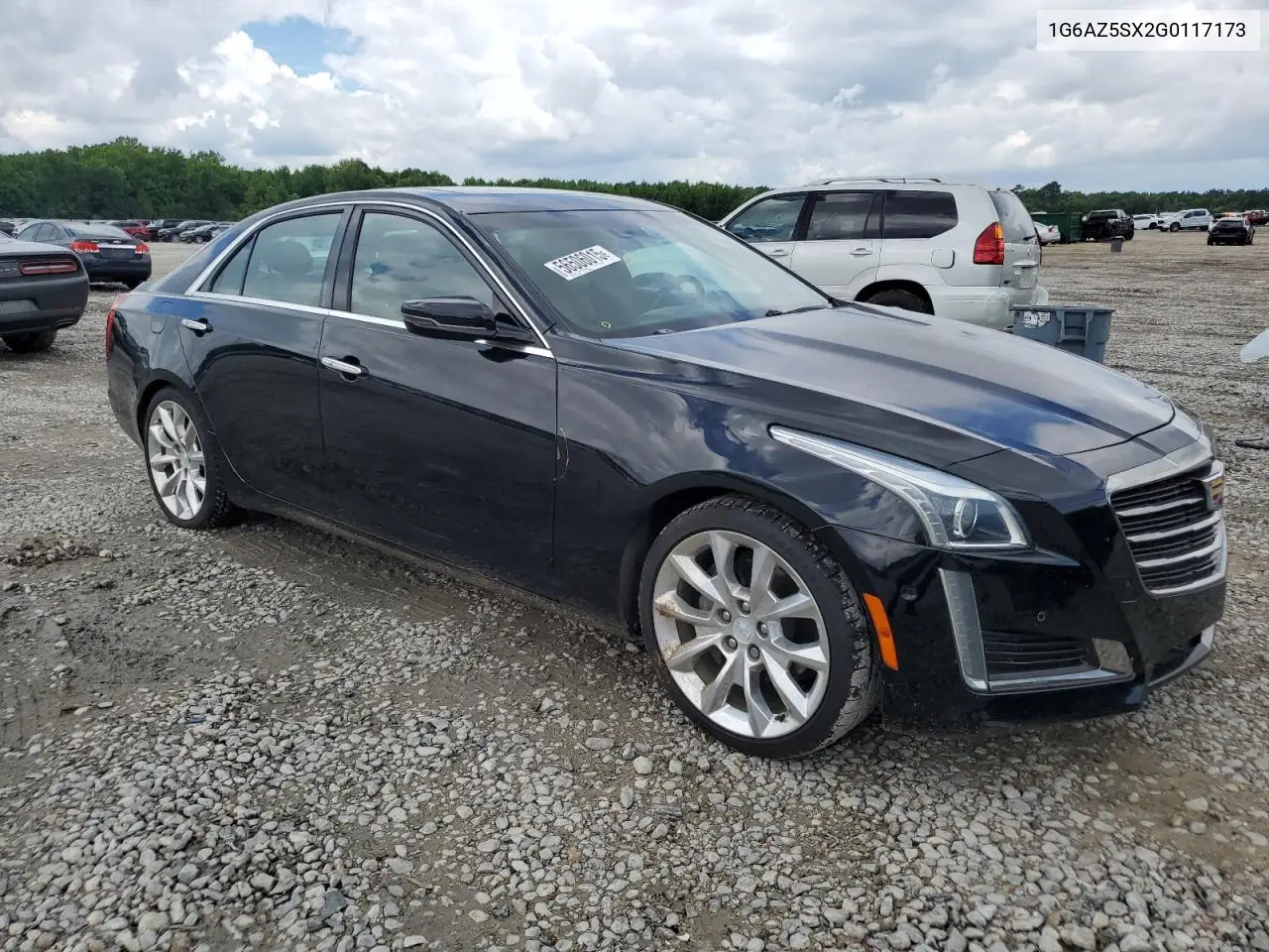 2016 Cadillac Cts Premium Collection VIN: 1G6AZ5SX2G0117173 Lot: 56506015