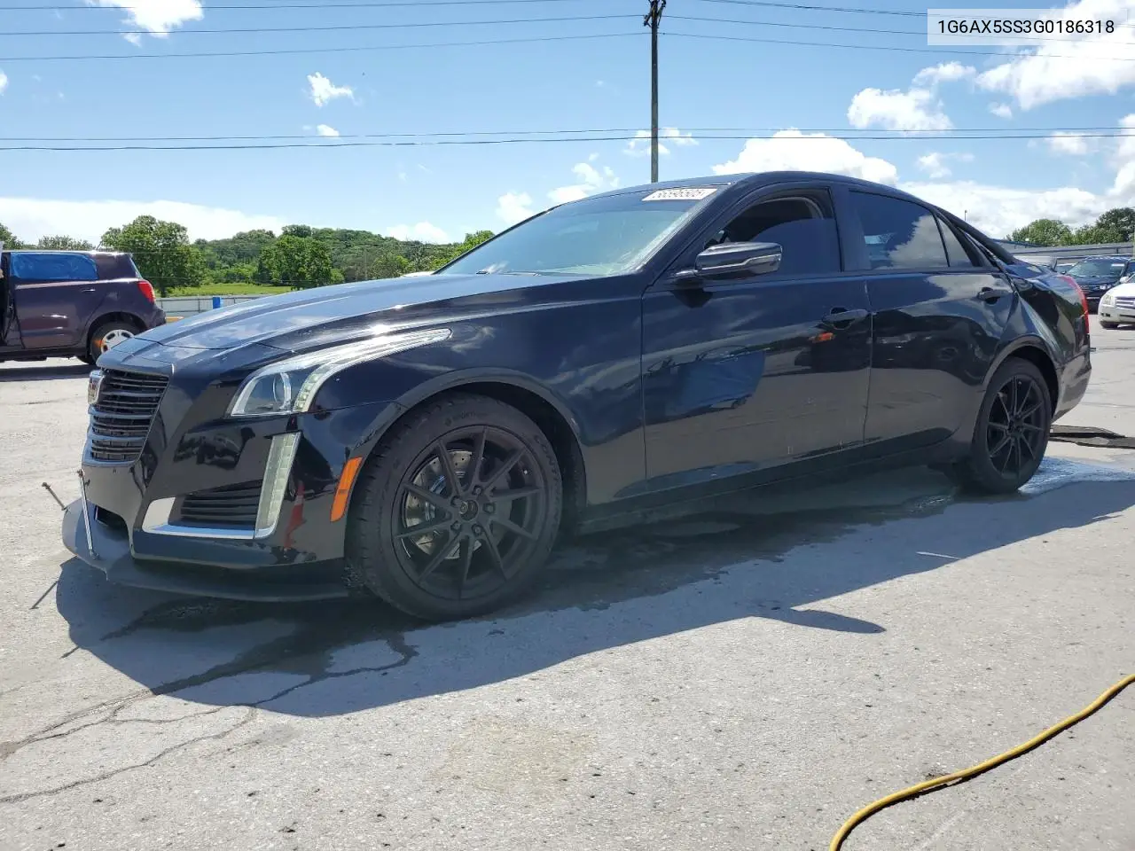 2016 Cadillac Cts Luxury Collection VIN: 1G6AX5SS3G0186318 Lot: 56596505