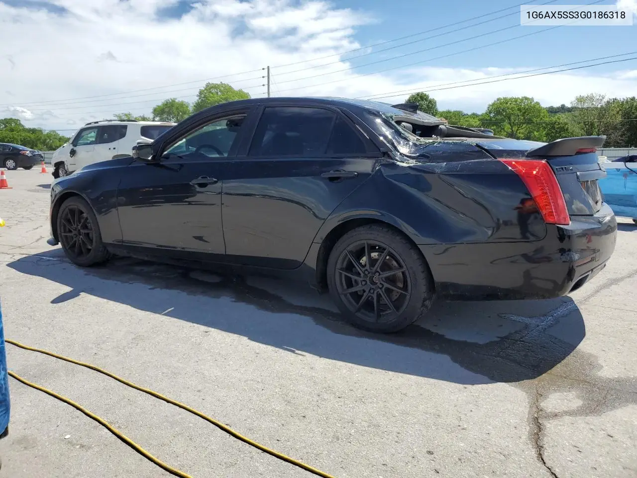2016 Cadillac Cts Luxury Collection VIN: 1G6AX5SS3G0186318 Lot: 56596505