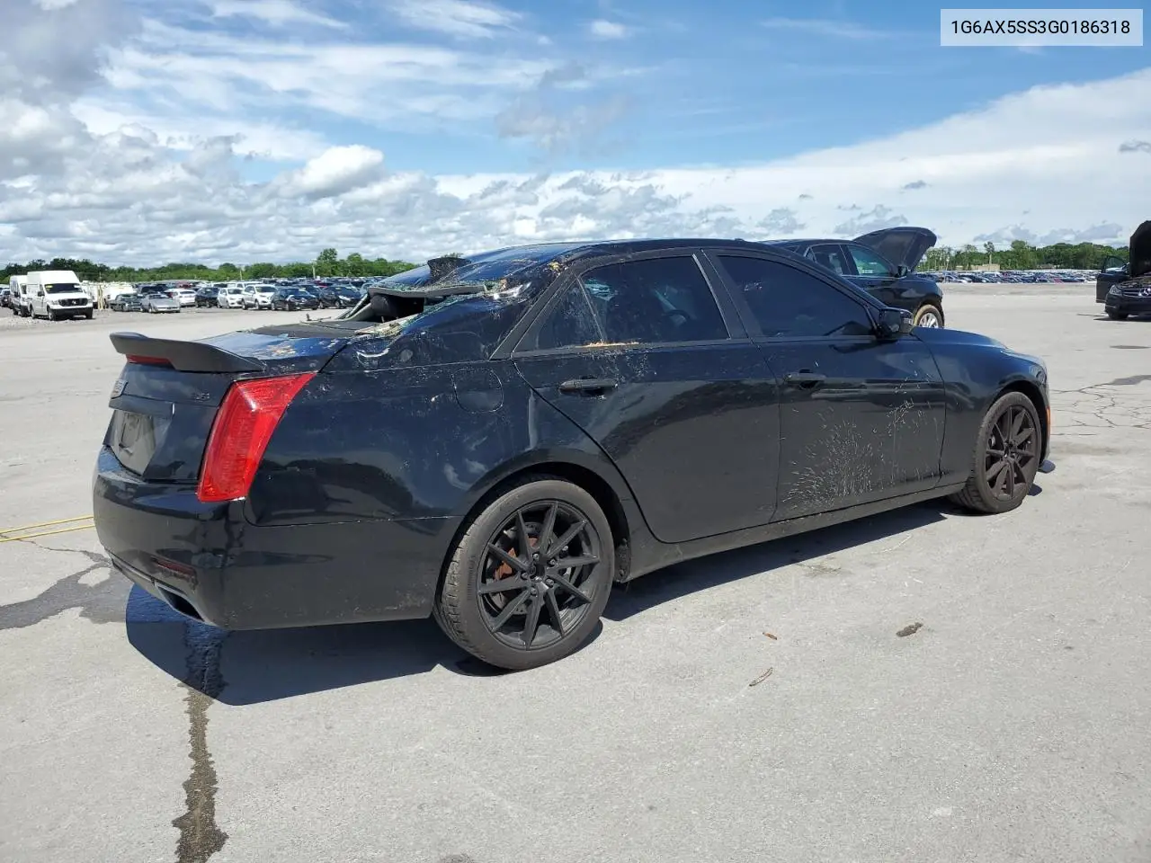 2016 Cadillac Cts Luxury Collection VIN: 1G6AX5SS3G0186318 Lot: 56596505