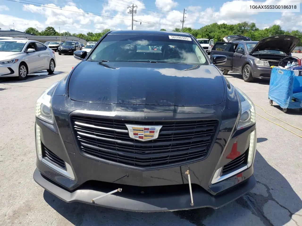 2016 Cadillac Cts Luxury Collection VIN: 1G6AX5SS3G0186318 Lot: 56596505