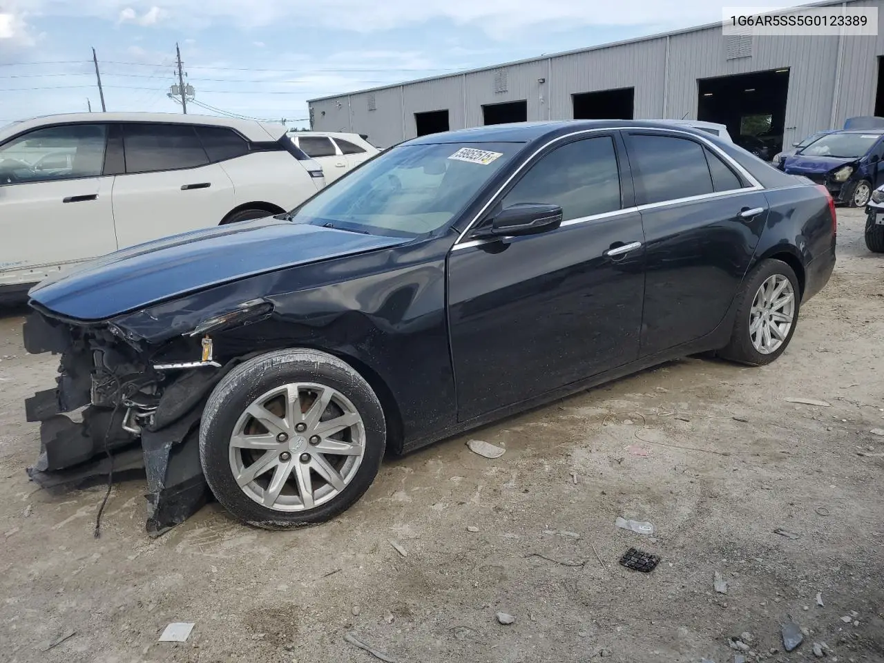 2016 Cadillac Cts Luxury Collection VIN: 1G6AR5SS5G0123389 Lot: 59952515
