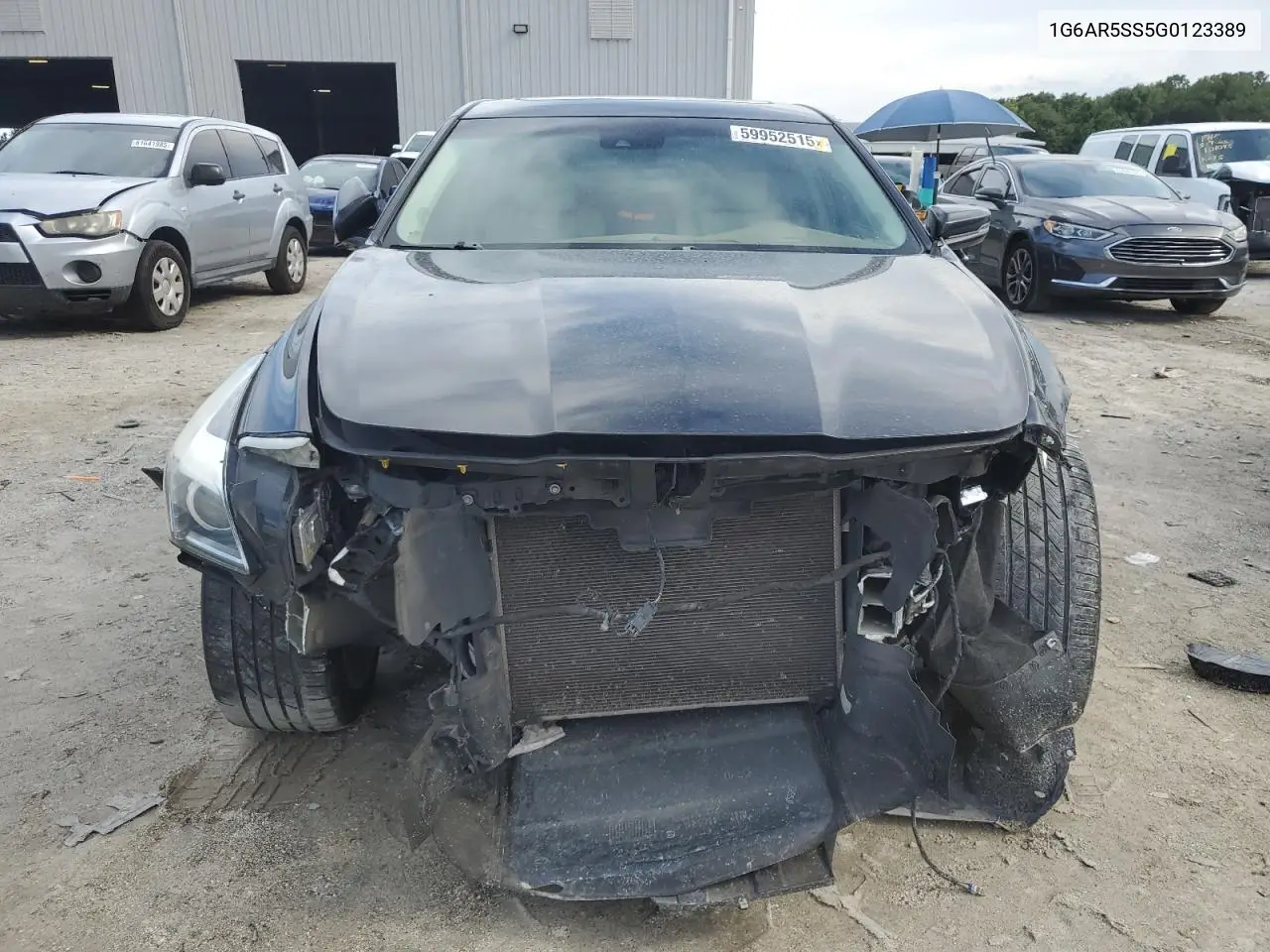 2016 Cadillac Cts Luxury Collection VIN: 1G6AR5SS5G0123389 Lot: 59952515