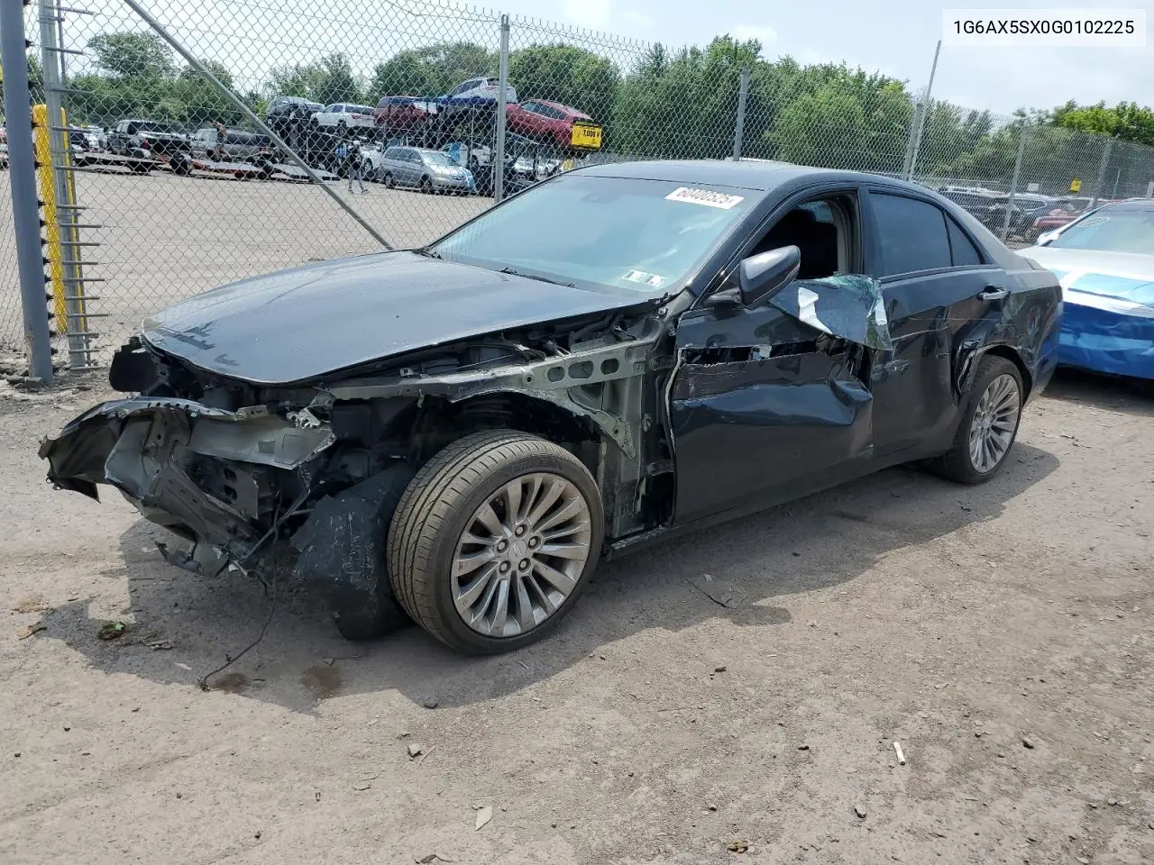 2016 Cadillac Cts Luxury Collection VIN: 1G6AX5SX0G0102225 Lot: 60400525