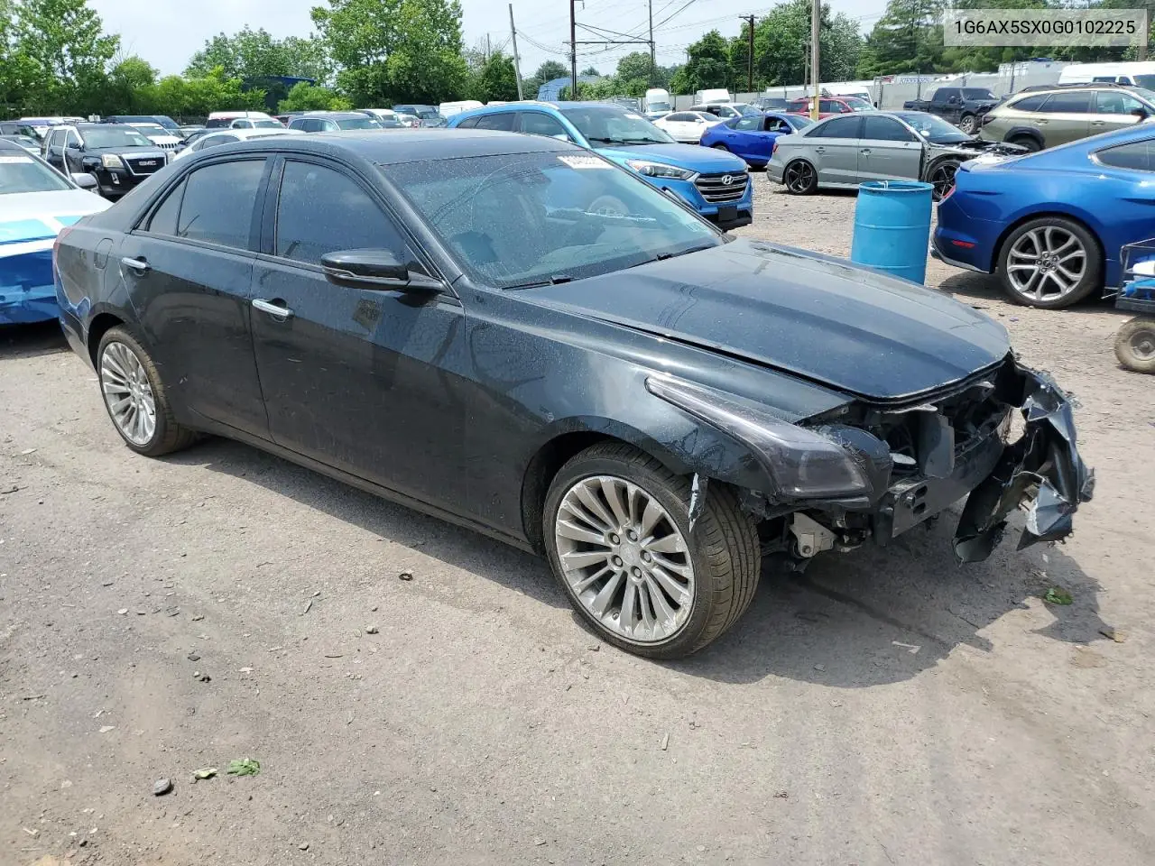 2016 Cadillac Cts Luxury Collection VIN: 1G6AX5SX0G0102225 Lot: 60400525