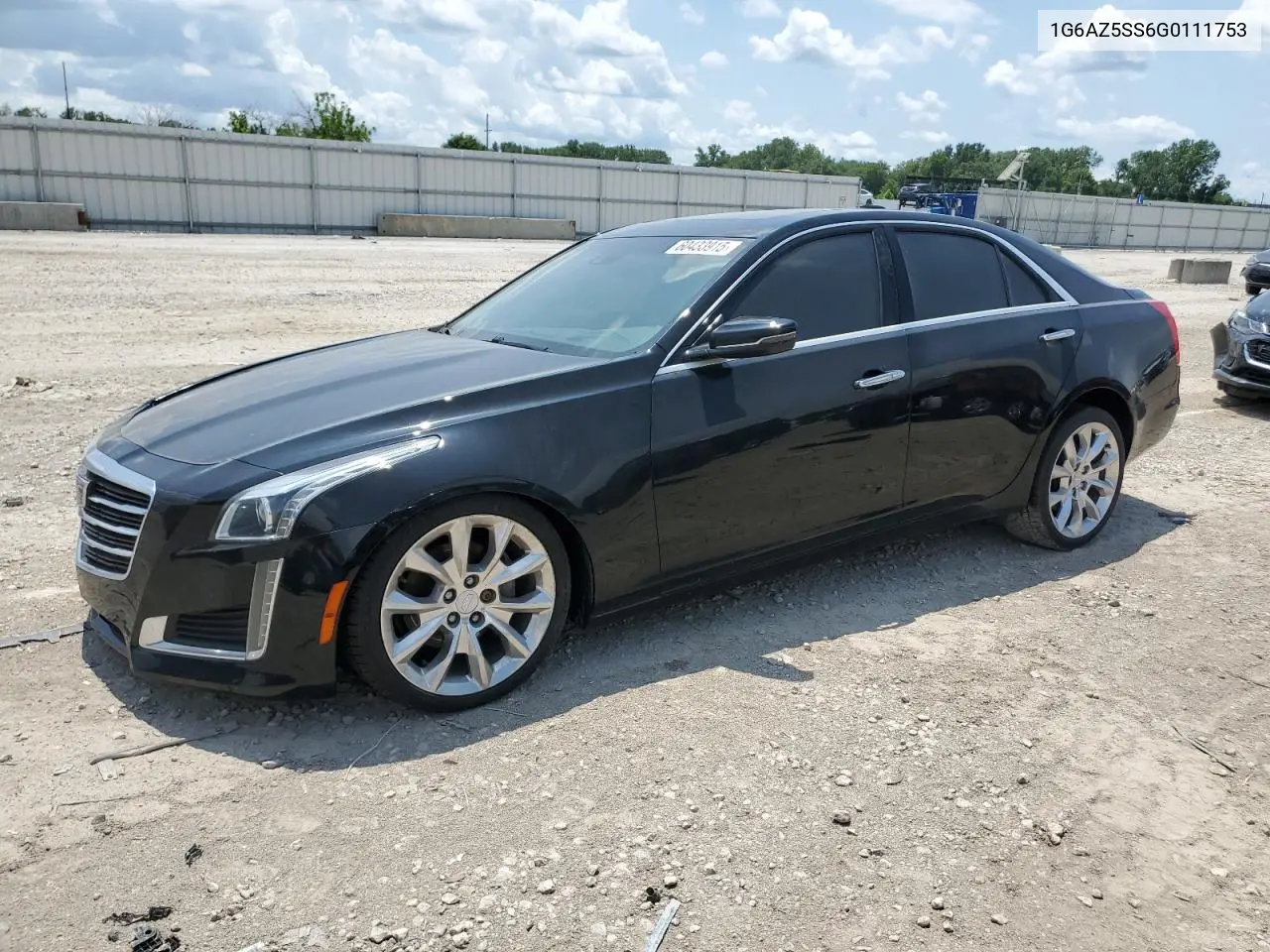 2016 Cadillac Cts Premium Collection VIN: 1G6AZ5SS6G0111753 Lot: 60433915
