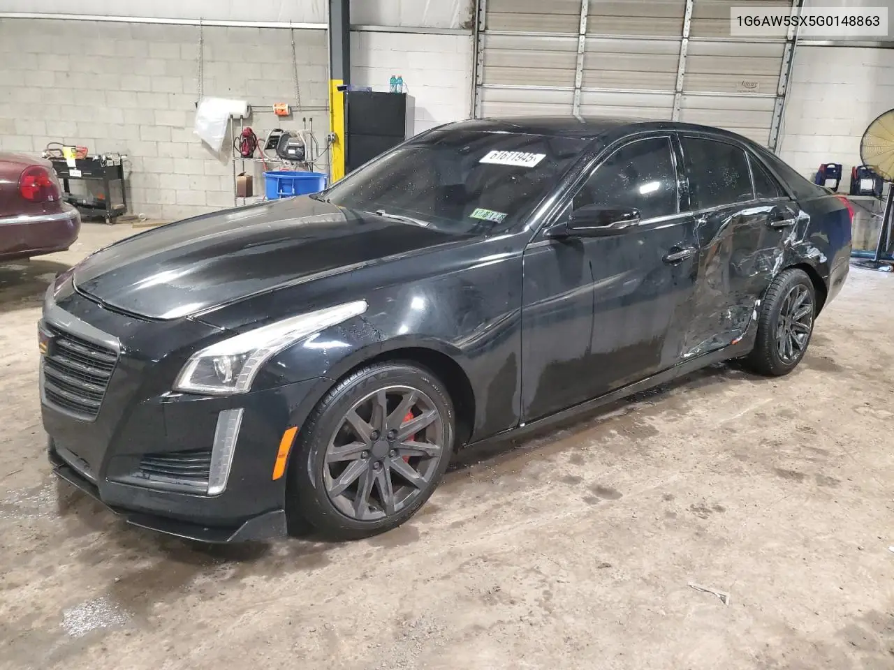 2016 Cadillac Cts VIN: 1G6AW5SX5G0148863 Lot: 61611945