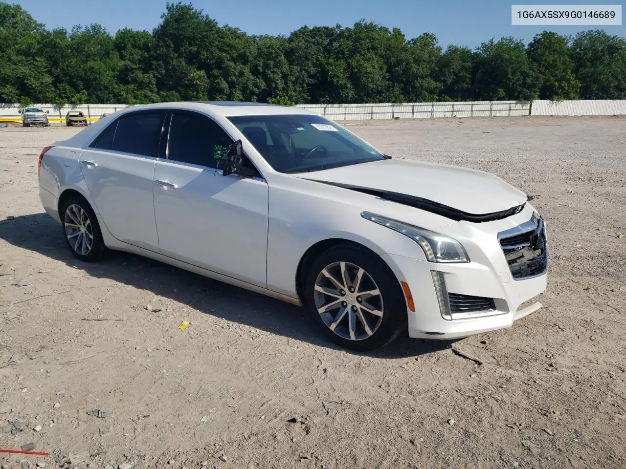 2016 Cadillac Cts Luxury Collection VIN: 1G6AX5SX9G0146689 Lot: 61617825