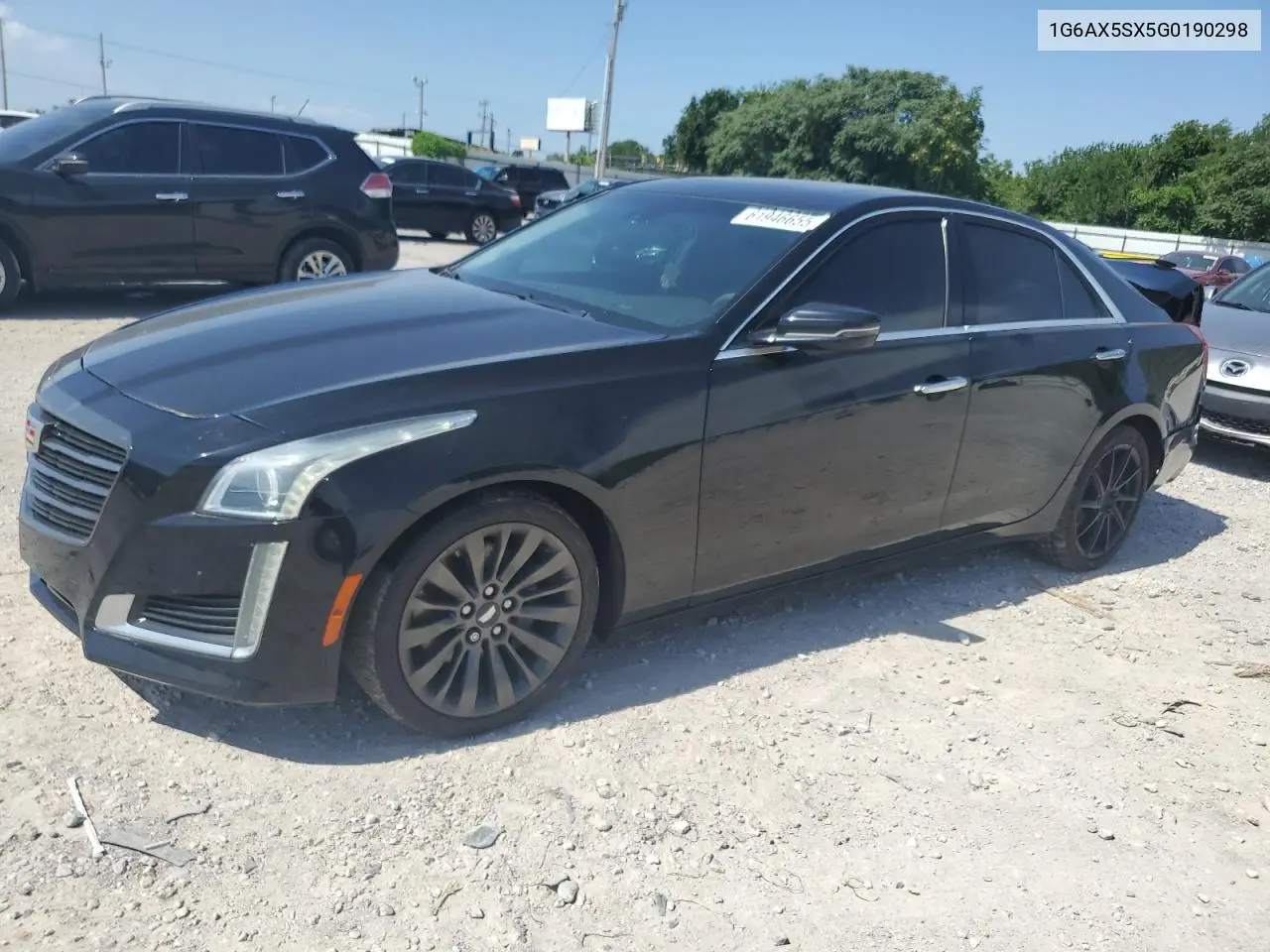 2016 Cadillac Cts Luxury Collection VIN: 1G6AX5SX5G0190298 Lot: 61946655