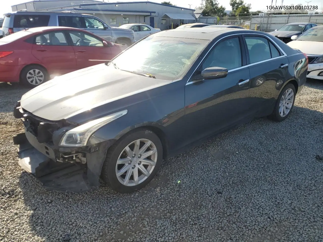 2016 Cadillac Cts VIN: 1G6AW5SX1G0103788 Lot: 62091445