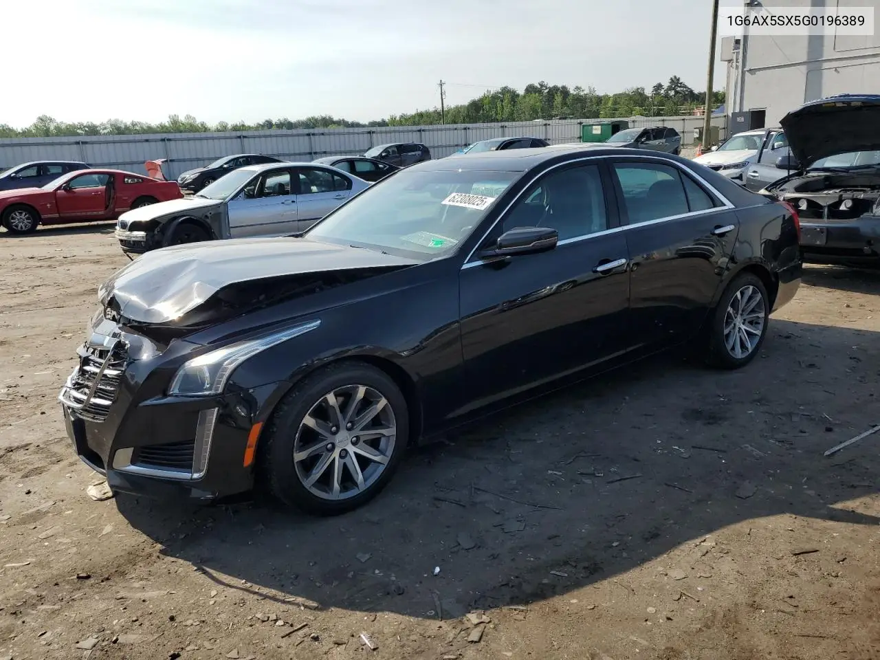 2016 Cadillac Cts Luxury Collection VIN: 1G6AX5SX5G0196389 Lot: 62308025
