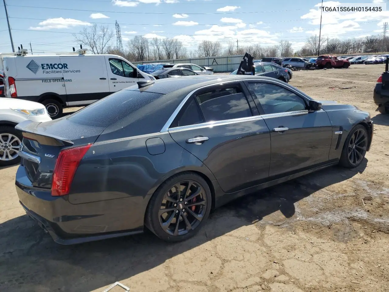 2017 Cadillac Cts-V VIN: 1G6A15S64H0154435 Lot: 52790545