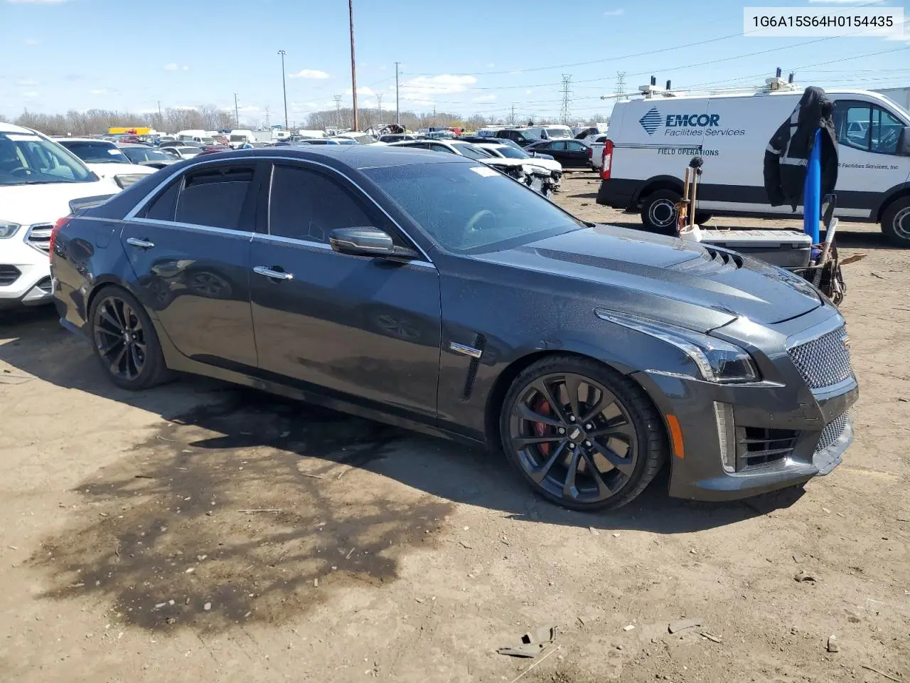 2017 Cadillac Cts-V VIN: 1G6A15S64H0154435 Lot: 52790545
