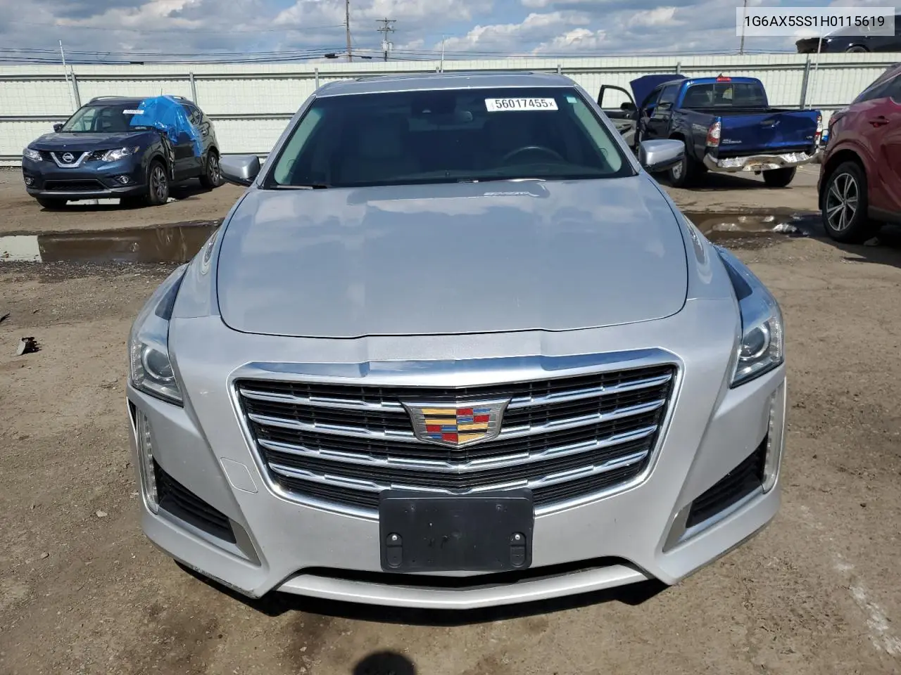 2017 Cadillac Cts Luxury VIN: 1G6AX5SS1H0115619 Lot: 56017455