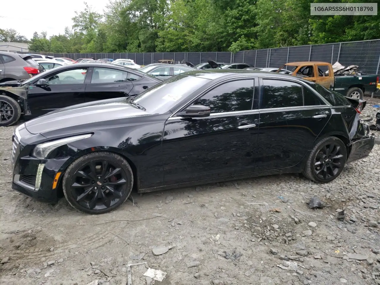 2017 Cadillac Cts Luxury VIN: 1G6AR5SS6H0118798 Lot: 56301125
